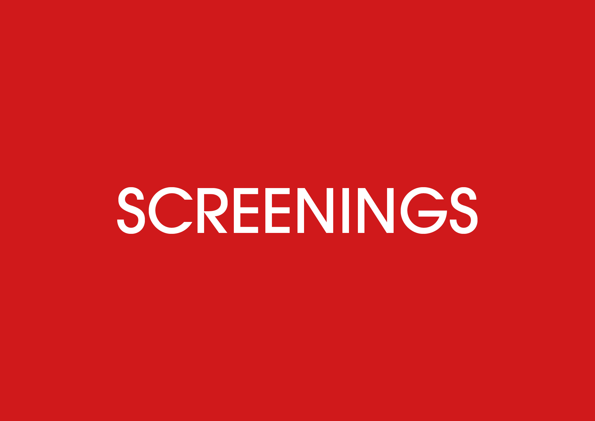 Browse our cinema screenings.